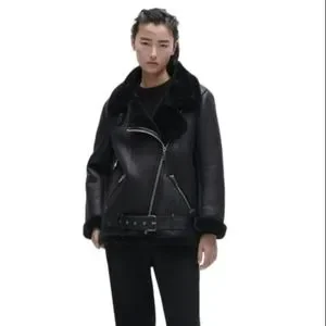 「ZARA」DOUBLE-FACEDJACKET/S (JPS) | BLACK s_wp_641e30ecacf46259096eaa72.webp
